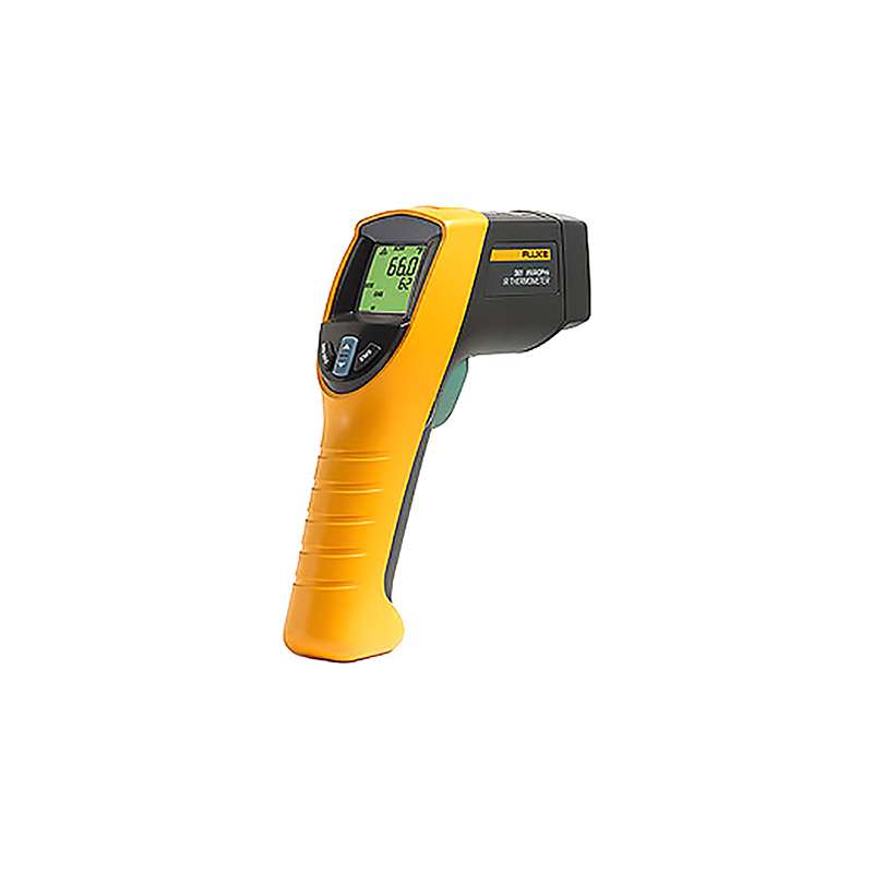 Infrared and Contact Thermometer with K-type Thermocouple capability